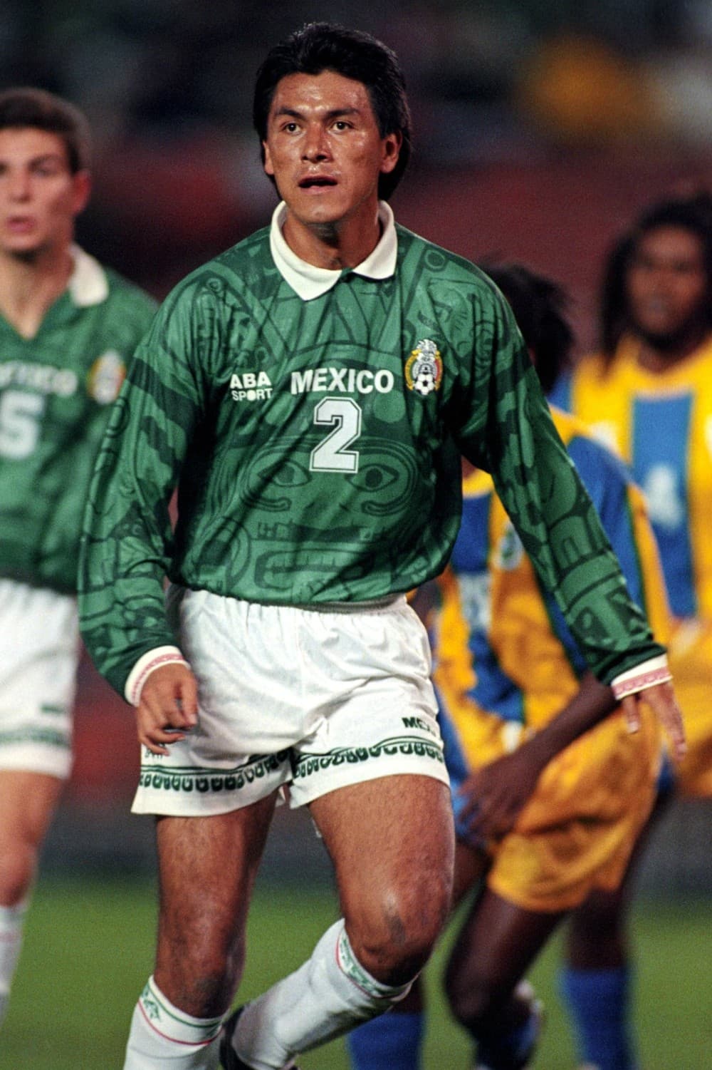 Claudio Suárez, el hombre de hierro del Tri, también respondió cuando le tocaba tirar desde los once pasos, con una frialdad digna de los mejores del mundo.