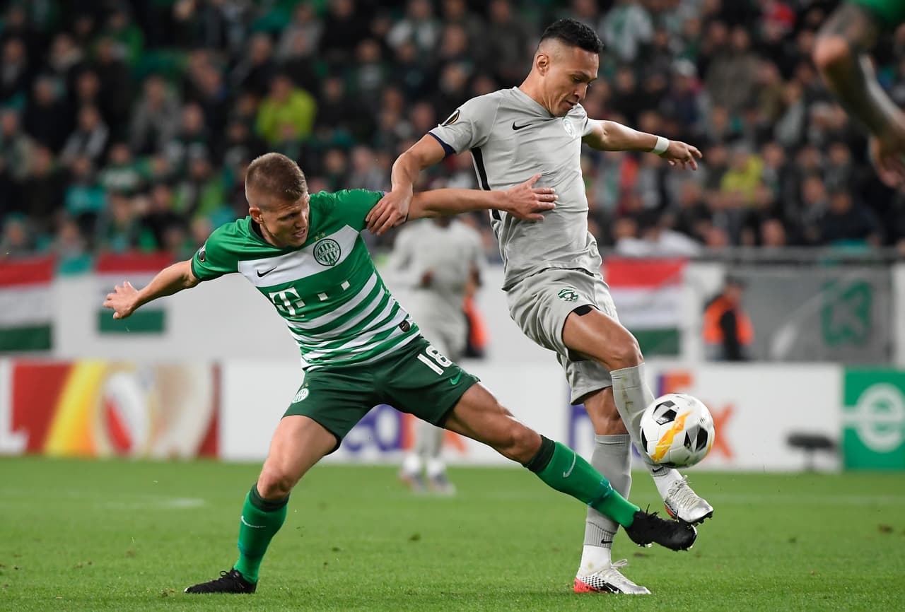 Lukoki y doblete de Rafael Forster le dieron la victoria al Ludogorets sobre el Ferencvaros en Hungría.