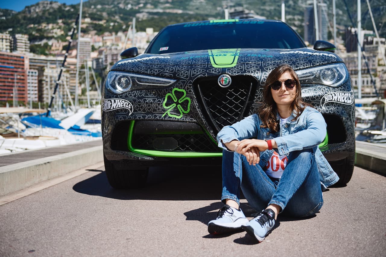 MONTE CARLO - MONACO - JUNE 13: Tatiana Calderon, Alfa Romeo Racing F1 test driver in Carrera sunglasses is seen at Gumball 3000 MykonosvIbiza on June 13, 2019 in Monte Carlo, Monaco. (Photo by Guido De Bortoli/Getty Images for SAFILO)