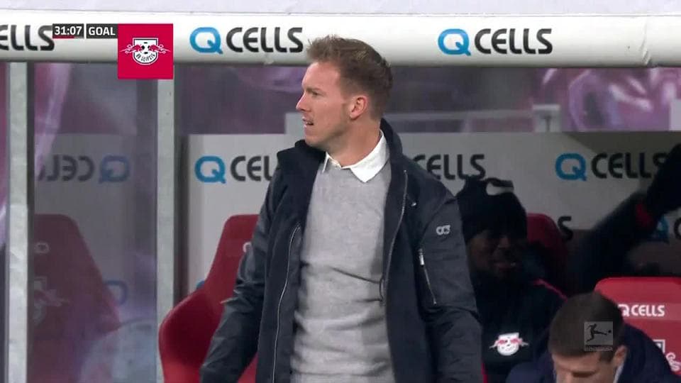 ¡GOOOL! Emil Forsberg anota para RB Leipzig