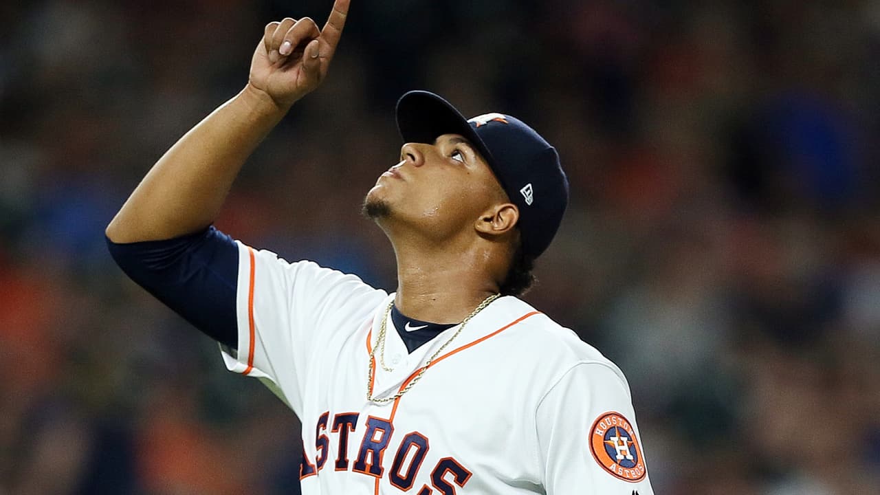 Bryan Abreu, de cargar bultos a lanzador de los Houston Astros