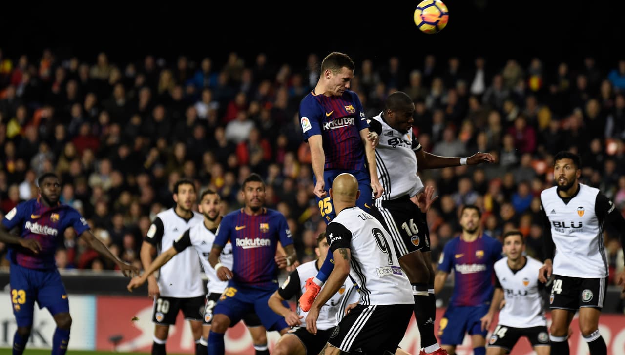 Barcelona dominó el encuentro pero al momento de definir no tuvieron la contundencia de otras ocasiones. Luis Suárez estuvo desaparecido durante el partido.