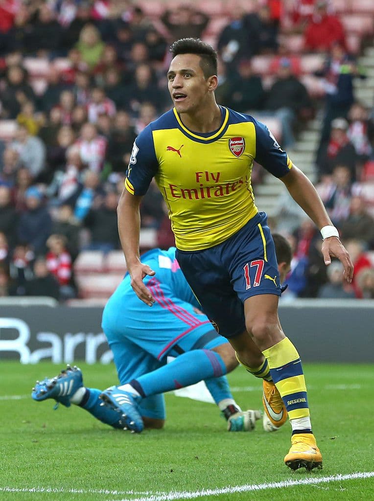 El chileno Alexis Sánchez ha trabajado muy duro para transformar su cuerpo.