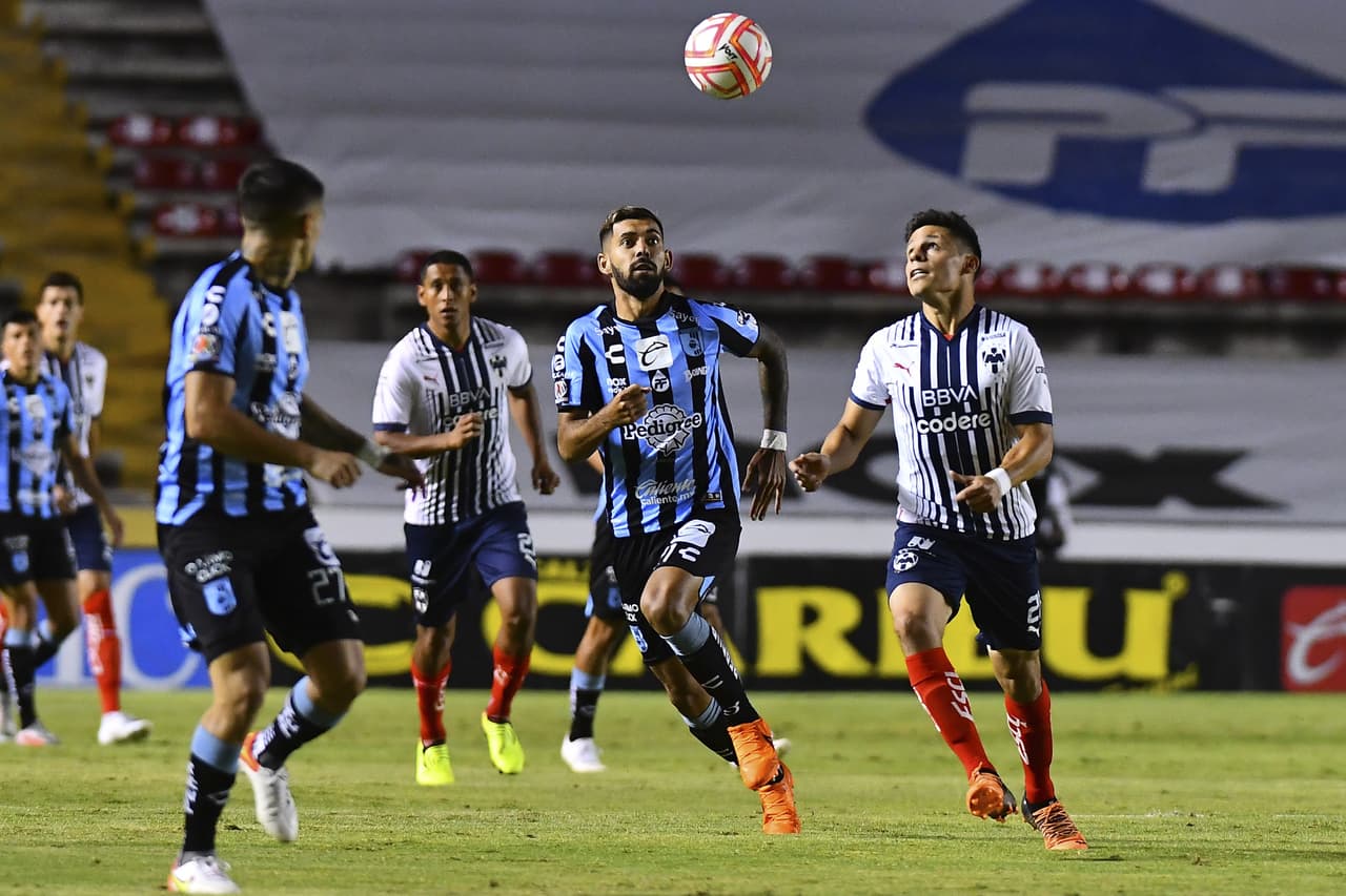 Rayados goleó 0-3 a Querétaro en la Jornada 4 con goles de Rogelio Funes Mori, Germán Berterame y Jesús Gallardo.
