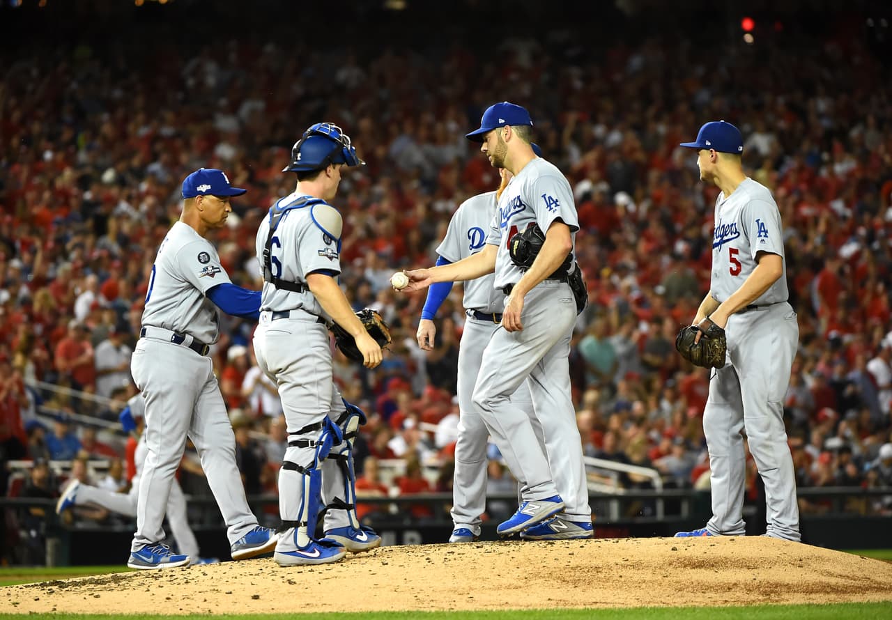 En el cuarto juego Los Angeles Dodgers fueron superados 6-1 por los Washington Nationals.
