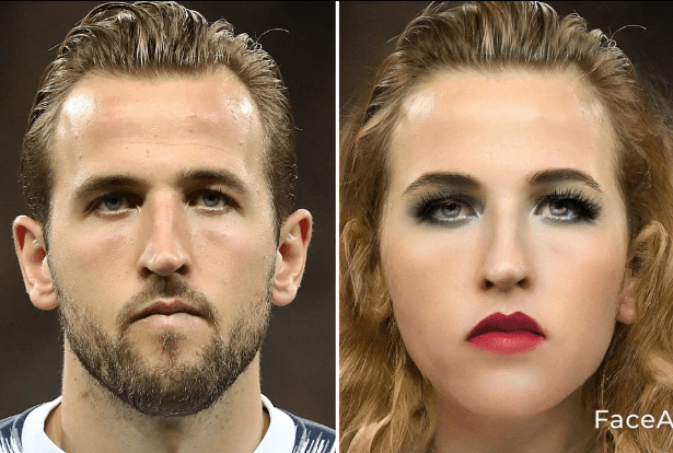 Como muñeca de porcelana, así se vería Harry Kane.