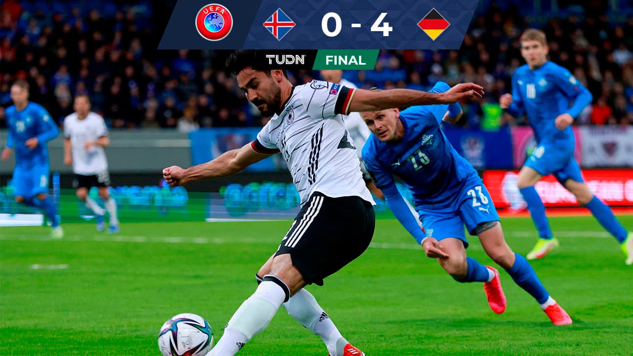 Alemania ejerce su jerarquía ante Islandia rumbo al Mundial