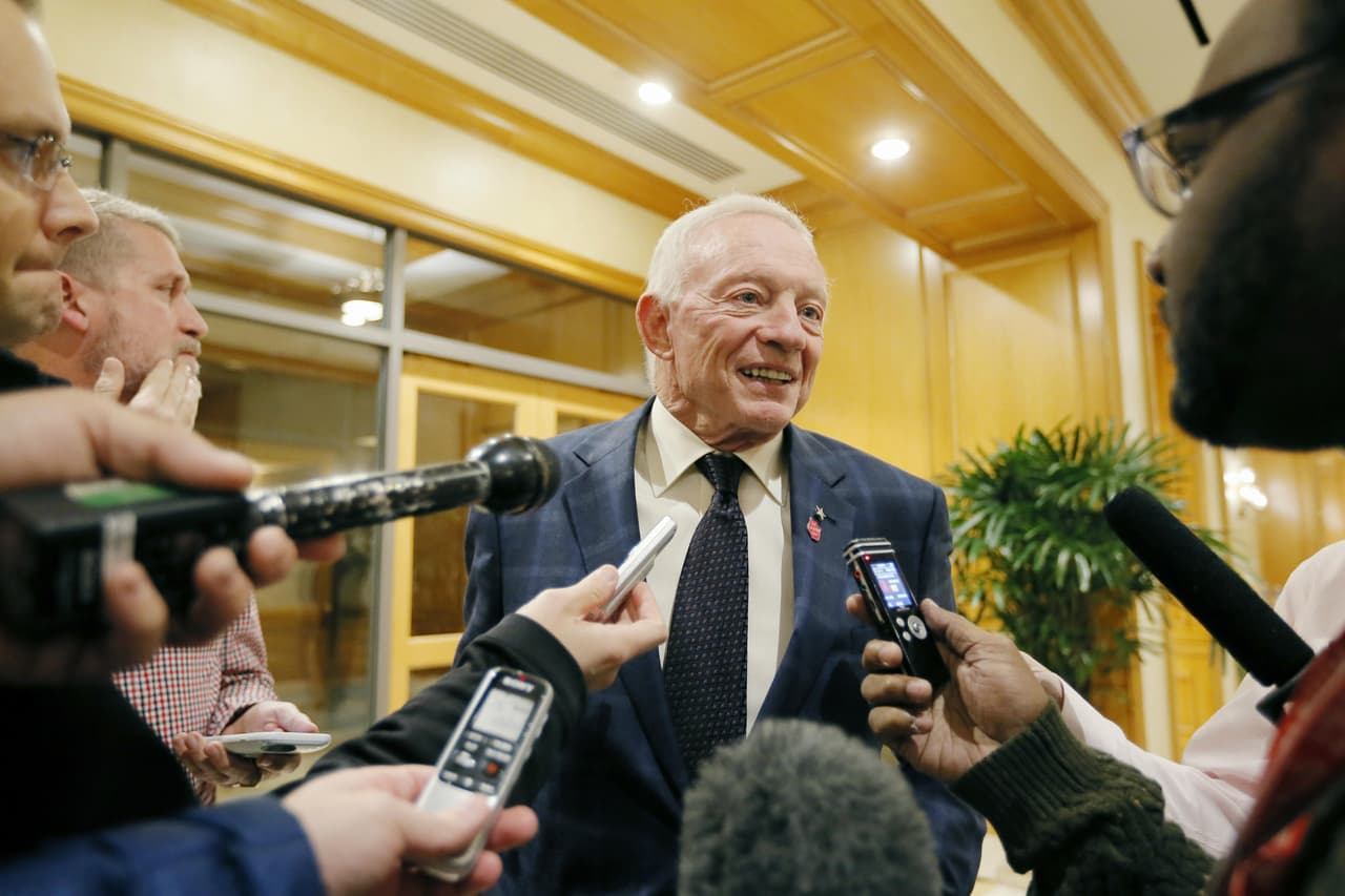 Jerry Jones: le ganamos a Washington por voluntad no por dominio táctico