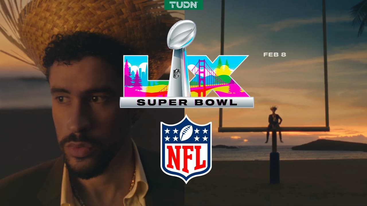 NFL anuncia a Bad Bunny para el show de medio tiempo del Super Bowl LX