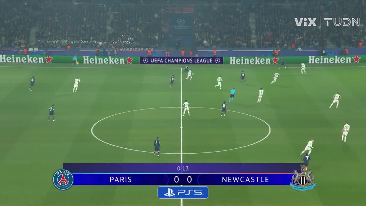 ¡EN VIVO! ¡Rueda el balón del PSG vs New Castle United!