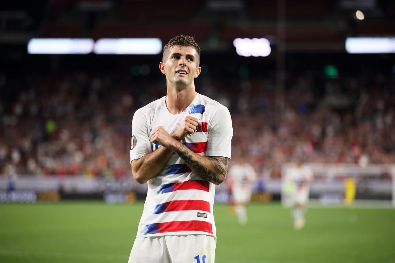 Pulisic ya completó 11 goles en 27 partidos oficiales con la playera del Team USA.