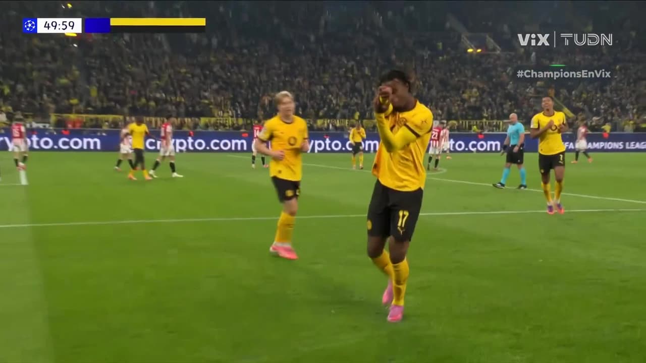 ¡Gol milimétrico! Chukwuemeka define pegado al poste con poco espacio