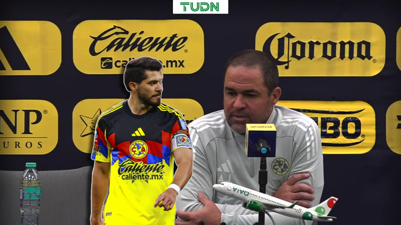 América: André Jardine termina 'polémica' con Henry Martín con elogios