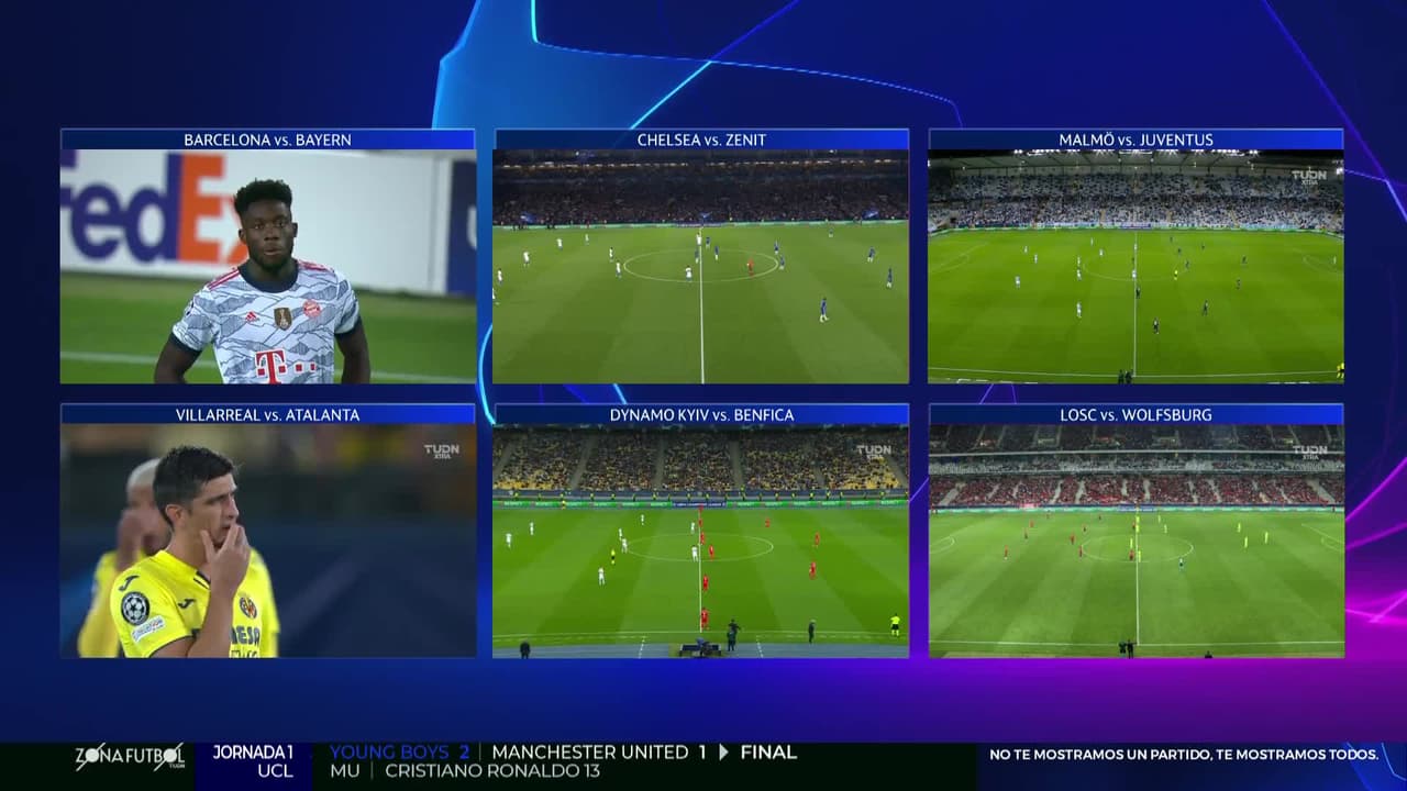 Arranca el partido y la pelota está en juego.