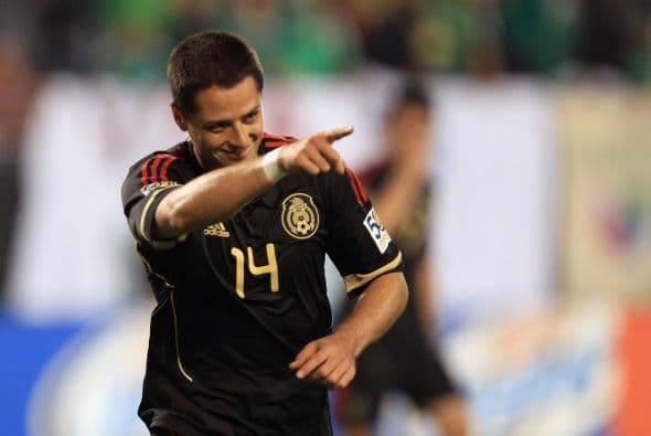 Javier Hernández es el goleador de la Copa Oro, llegó a cinco anotaciones en dos partidos