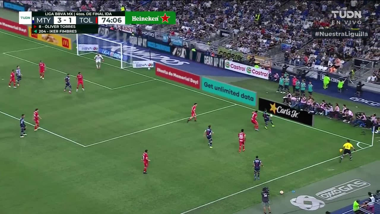 ¡TIRO ATAJADO! disparo por Iker Fimbres.