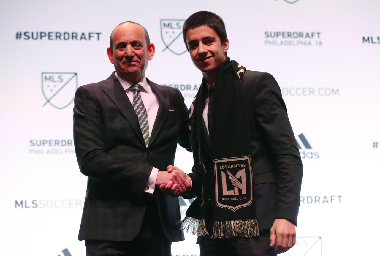 El portugués Joao Moutinho fue elegido en primer lugar por LAFC en el SuperDraft de la MLS en 2018.