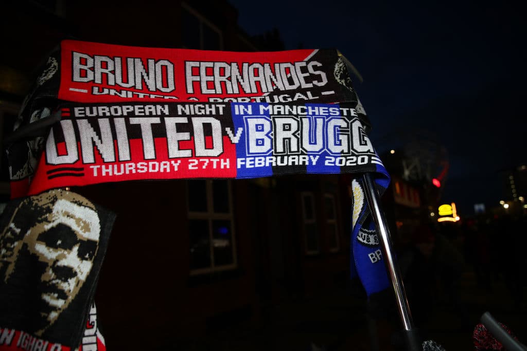 La bufanda de Bruno Fernandes es una de las más vendidas, y no es para menos porque el jugador ya es uno de los favoritos de la afición.