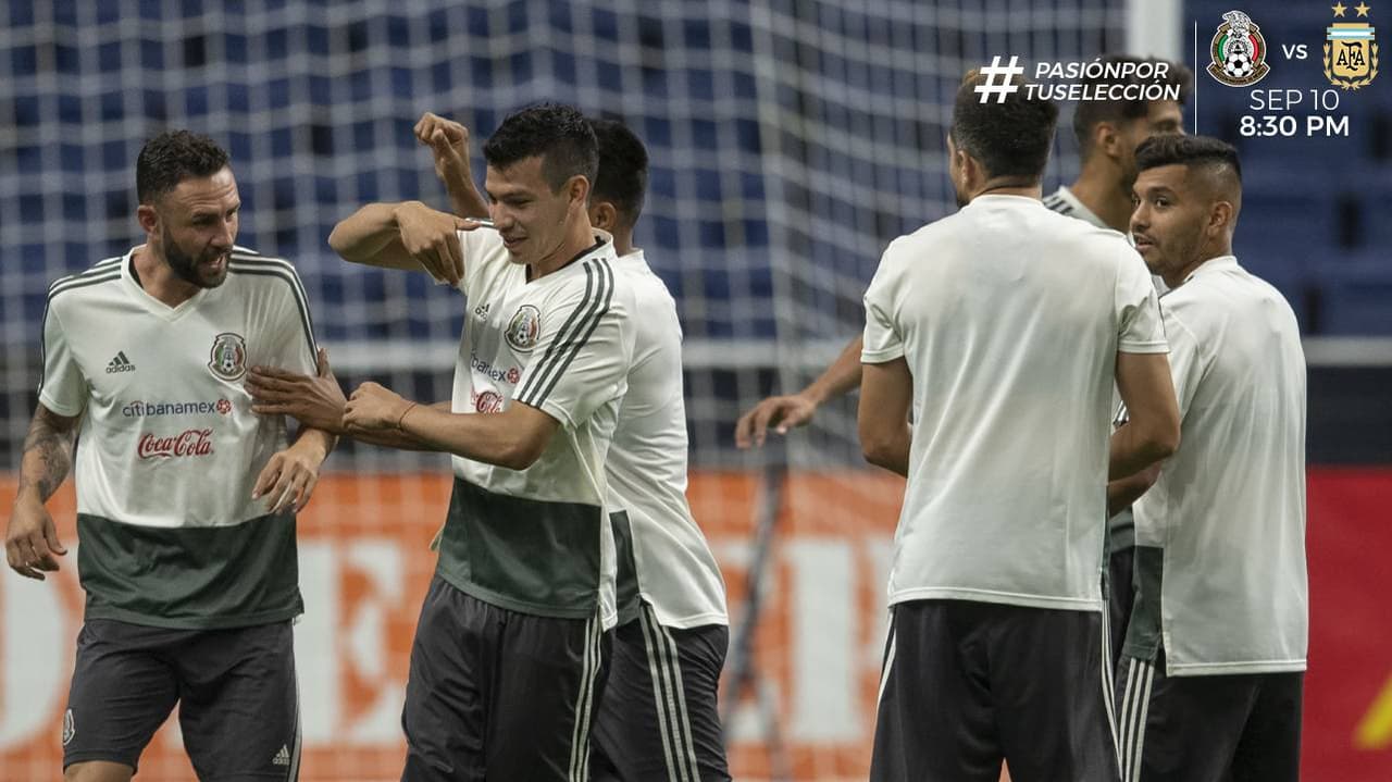 Herrera y Tecatito repiten; el Tri con ataque de lujo ante Argentina