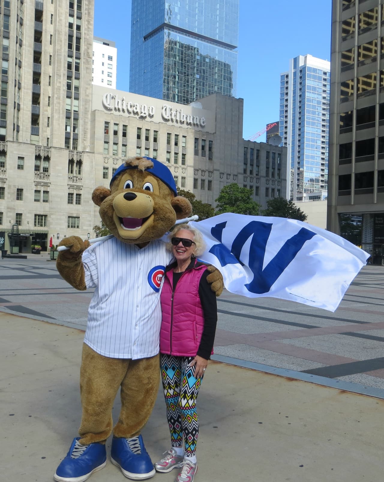 Y no paraban de echar porras para el equipo.