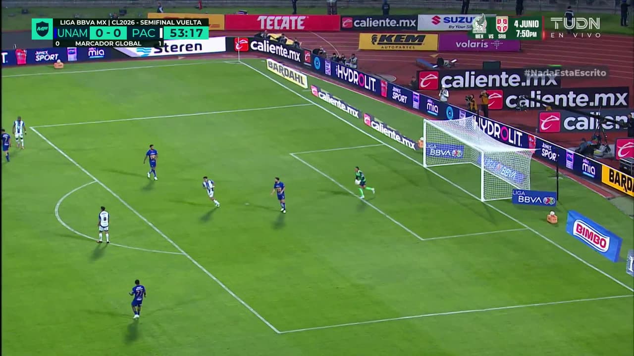 ¡TIRO ATAJADO! disparo por Oussama Idrissi.