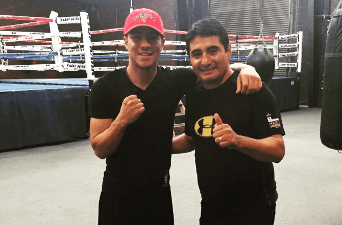 Erik ‘Terrible’ Morales nuevo entrenador de Jessie Vargas