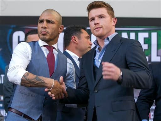 Cotto y 'Canelo'
