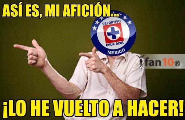 En Cruz Azul se dicen estar fastidiados de los memes y aquí te presentamos los mejores.