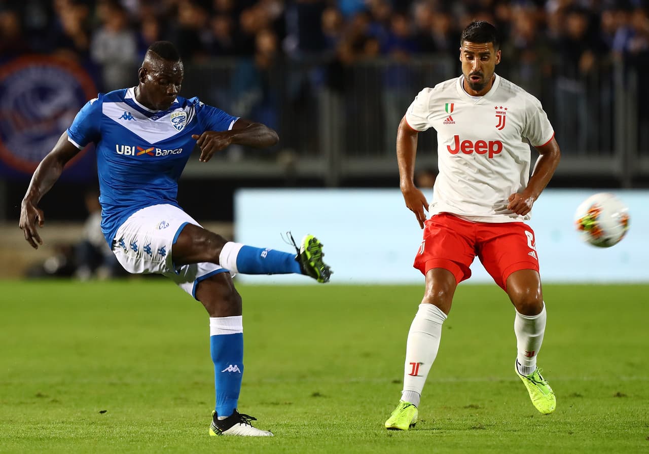 Mario Balotelli por fin debutó con el Brescia. Estuvo muy participativo.