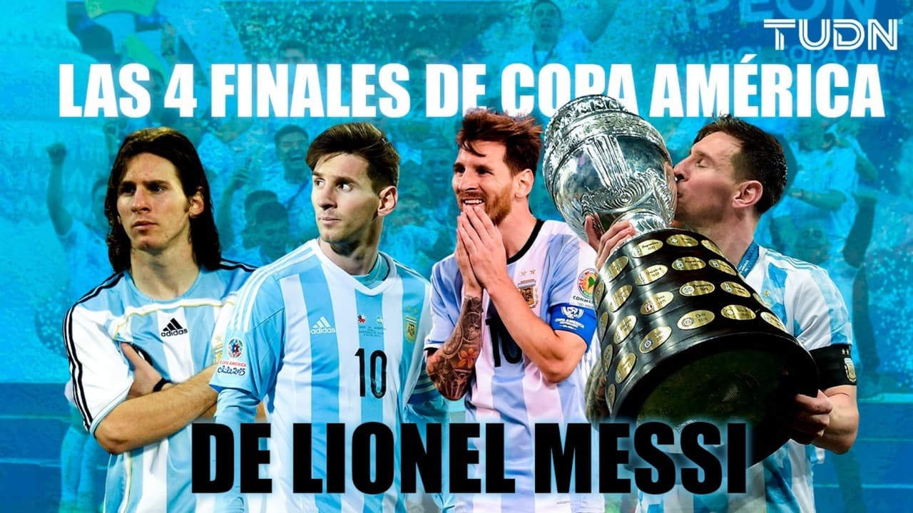 ¡Revívelas! Las 4 finales de Messi en Copa América