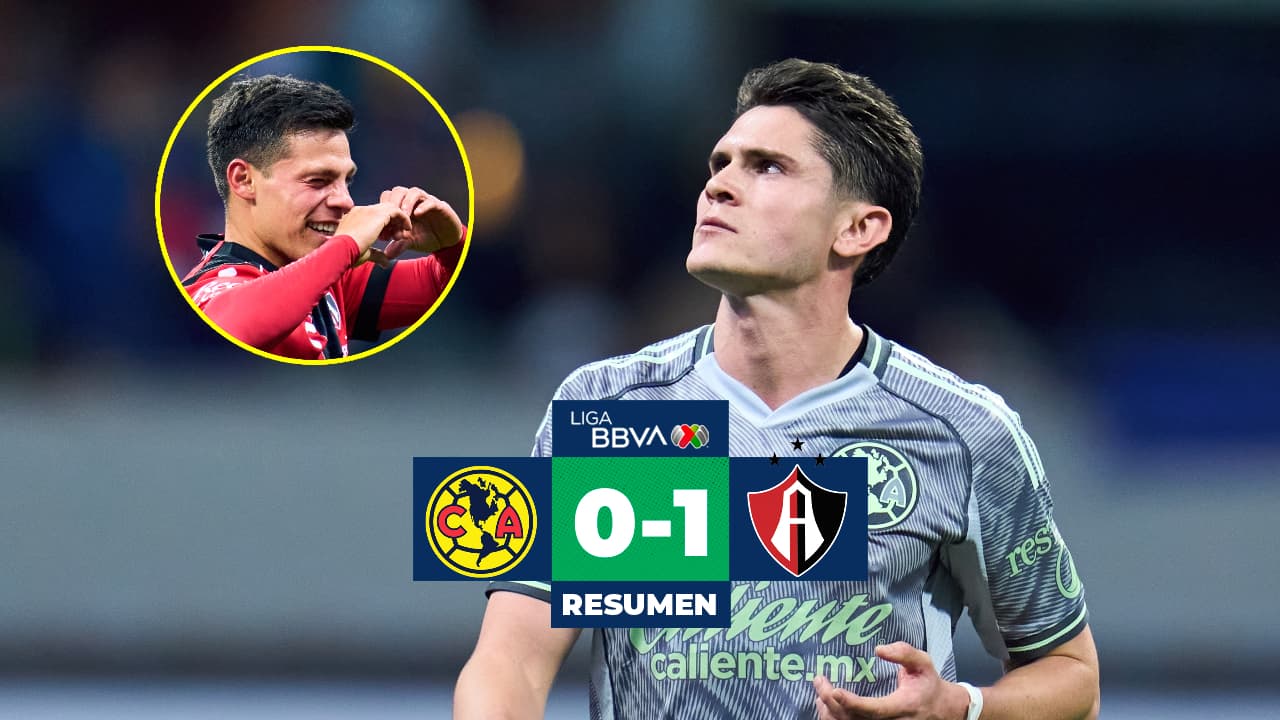 Resumen | América pierde de último minuto ante Atlas y enfrentará a Pumas en Cuartos