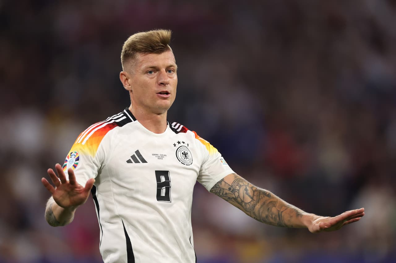 La impresionante estadística de Toni Kroos en su debut en la Euro 2024 y a días de retirarse