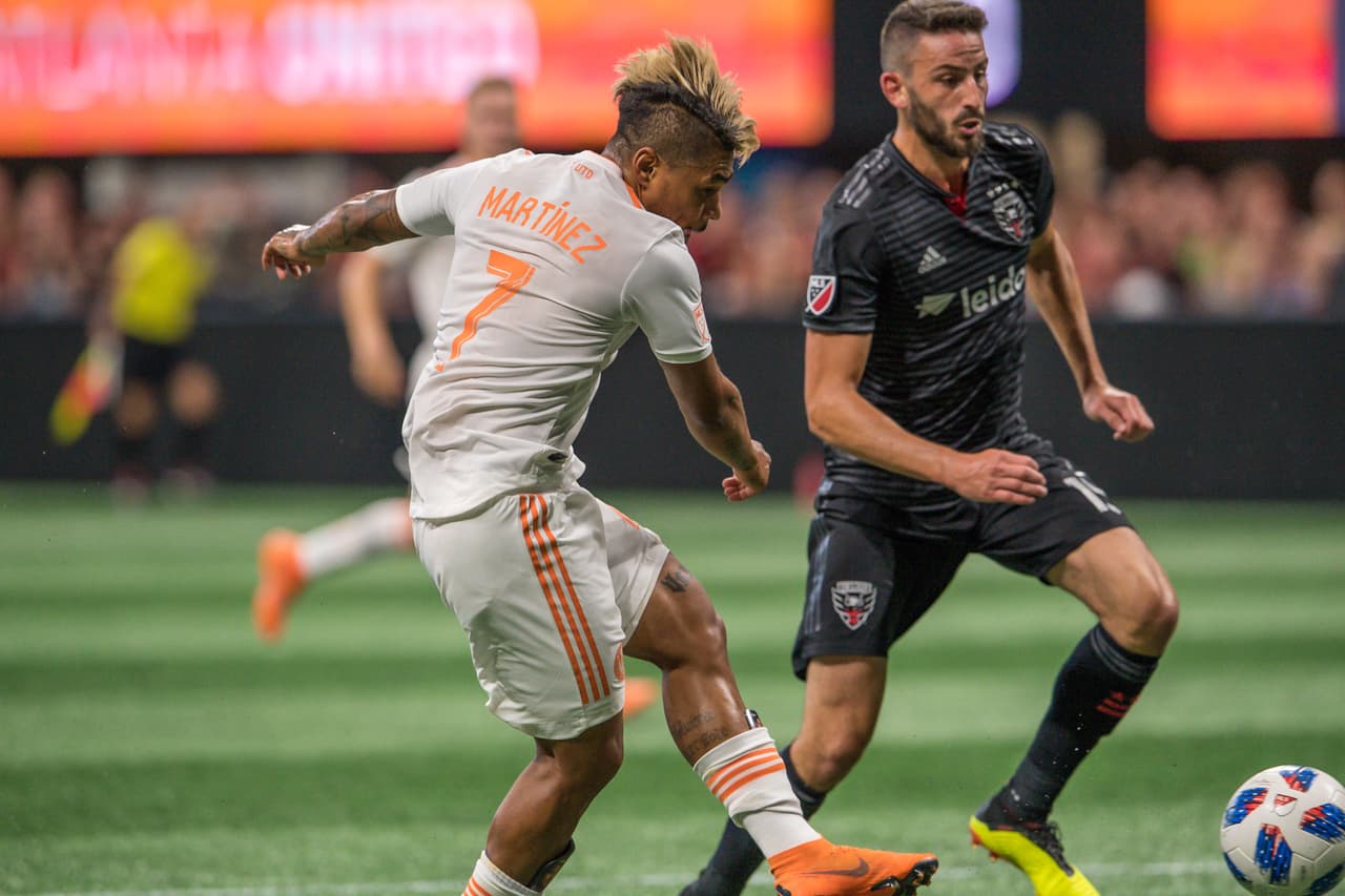 Al minuto 54', el venezolano marcó el 2-1 parcial para el Atlanta United, y al 73' anotó el 3-1 definitivo, llegando a 22 goles esta temporada y con seis tripletas en la MLS (récord).