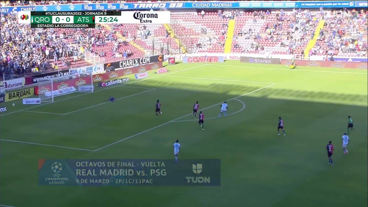 ¡TIRO ATAJADO! disparo por José Angulo.