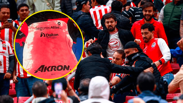 Imágenes sensibles: Fan de Atlas, apuñalado en el Estadio Akron