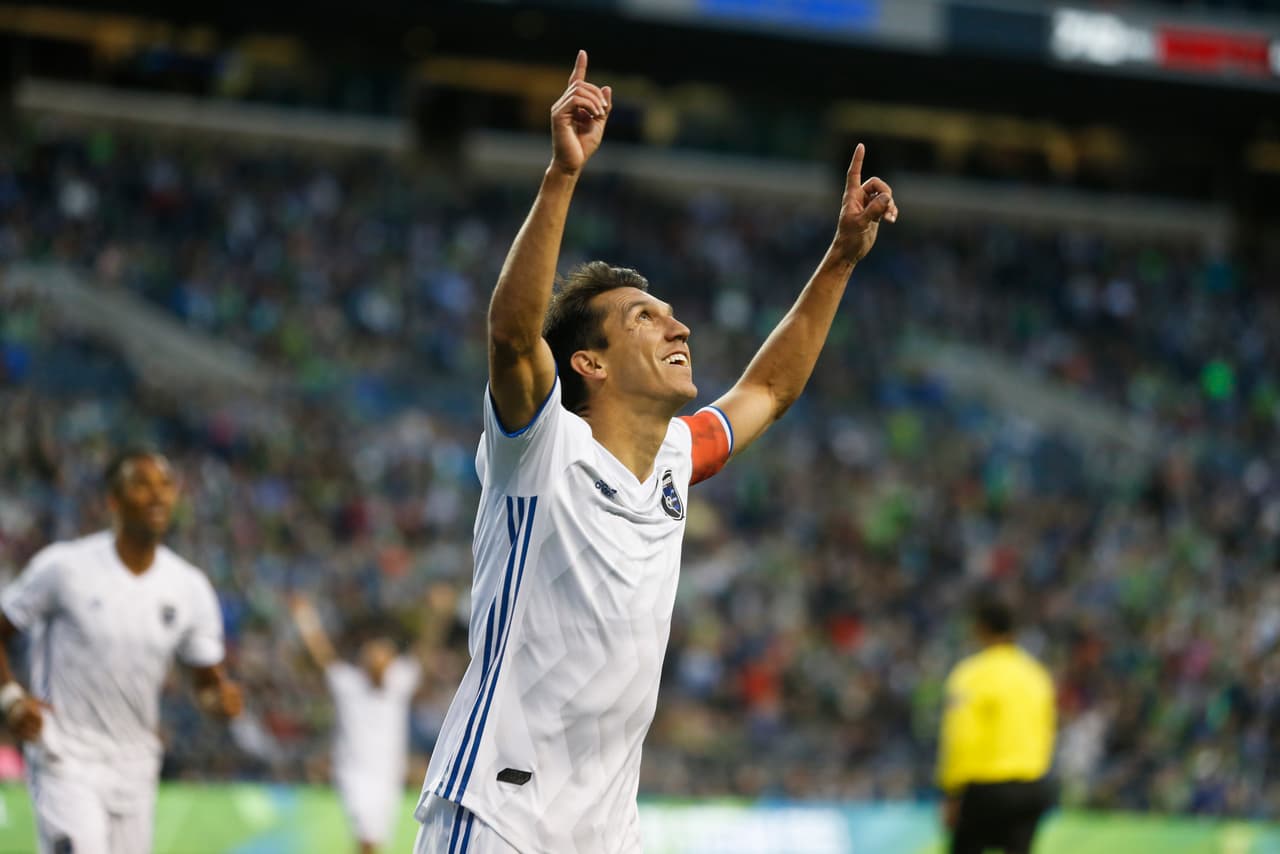 Shea Salinas San Jose Earthquakes 'Quakes' v Seattle Sounders MLS 2019