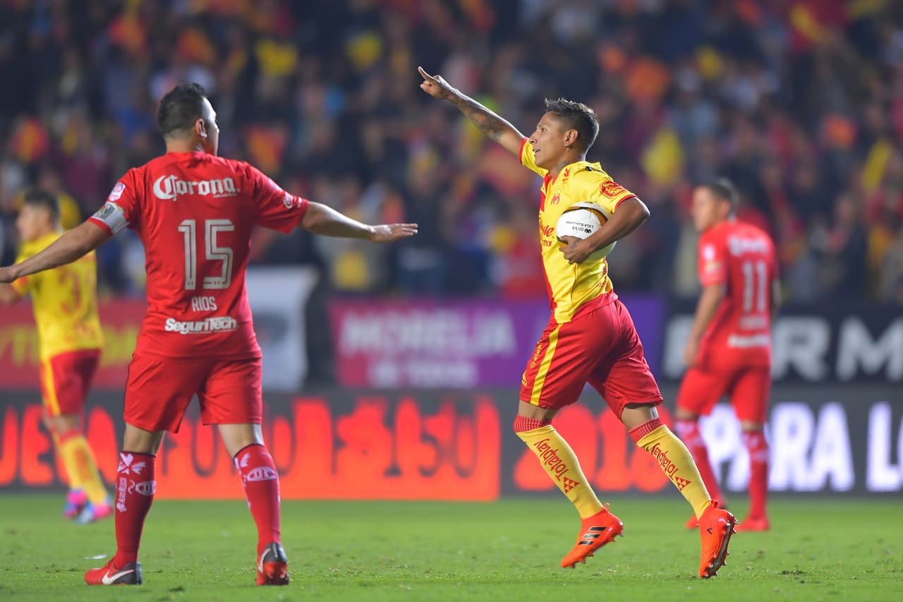 El aporte goleador de Ruidíaz fue clave para la clasificación de Morelia contra Toluca en los cuartos de final.