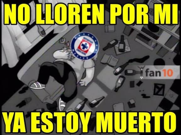 Cruz Azul volvió a perder y los merecidos memes no se hicieron esperara tras el 0-2 que les propinó en América