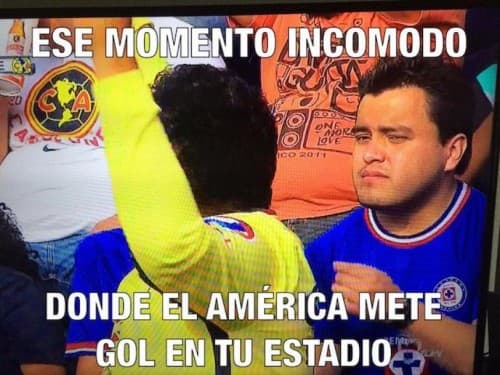 Cruz Azul volvió a perder y los merecidos memes no se hicieron esperara tras el 0-2 que les propinó en América