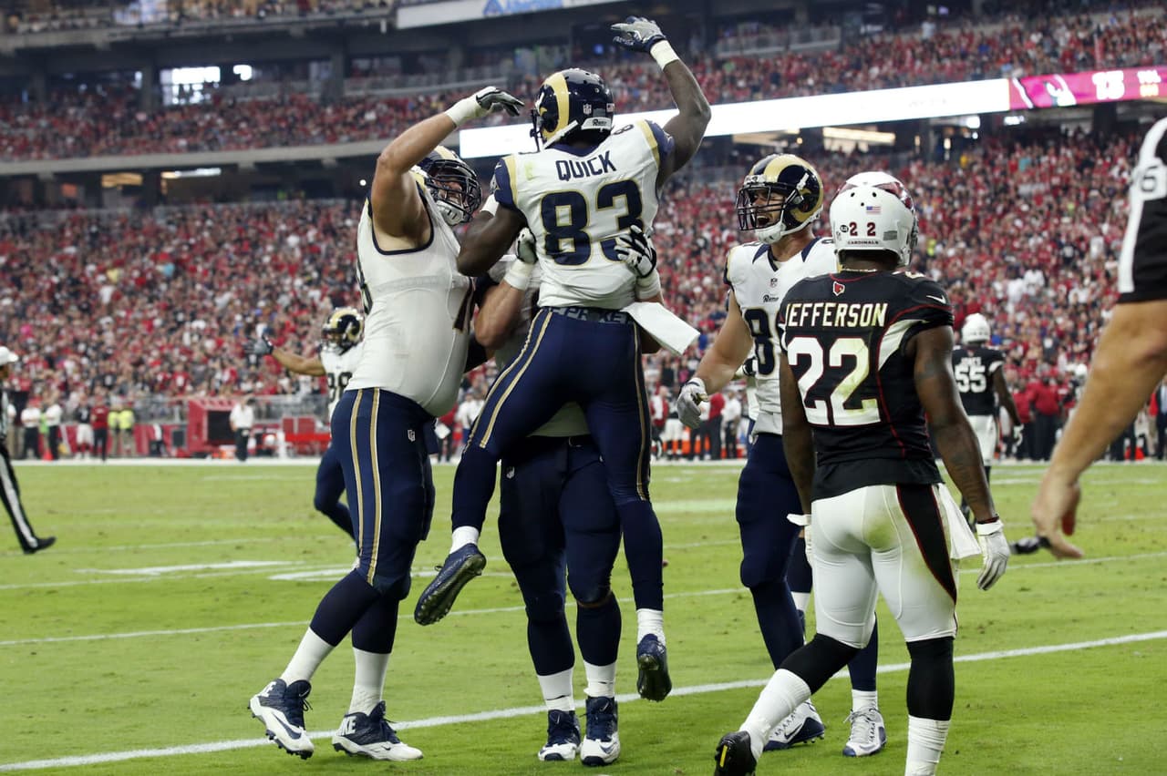 Los Cardinals pierden cinco balones y caen en casa ante los Rams