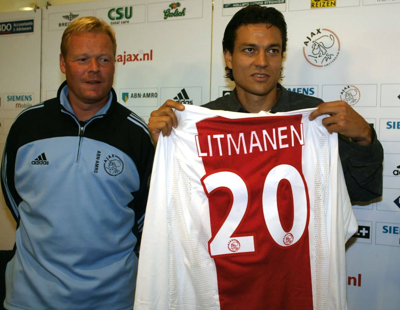 El finlandés Jari Litmanen fue el socio de Kluivert en ese equipo que se coronó por última vez campeón de Europa. Volvió en 2002 para liderar a nuevos talentos.