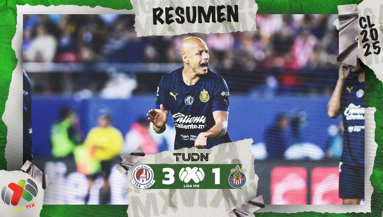 Resumen | San Luis le mete el pie a Chivas, a pesar de gol de ‘Chicharito’