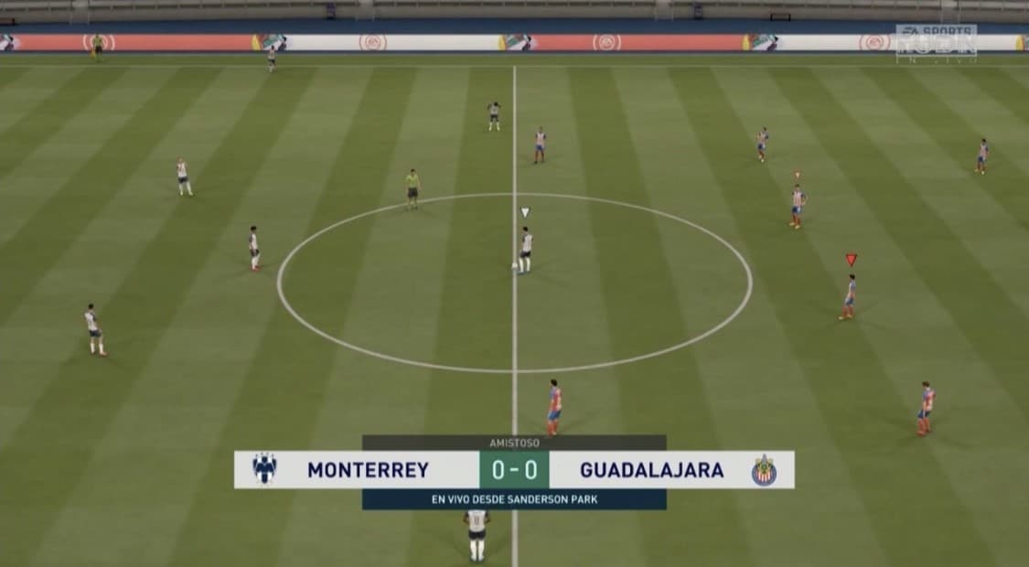 Gudiño logra despertar en el segundo tiempo y consigue sacar el empate ente los Rayados de Luis Cárdenas.