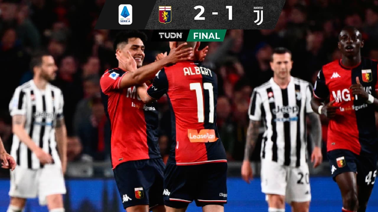 Genoa vence a la Juventus y respira en la lucha por no descender 