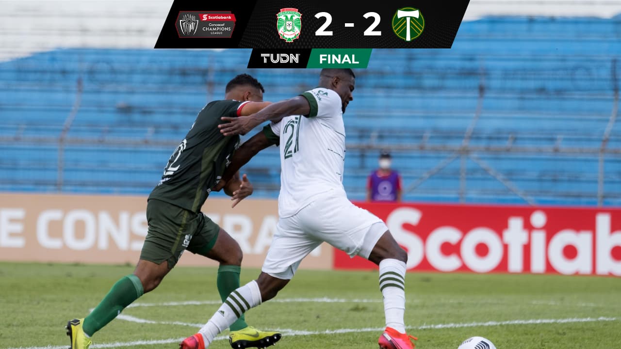 Marathón viene de atrás para empatarle al Timbers en dos ocasiones