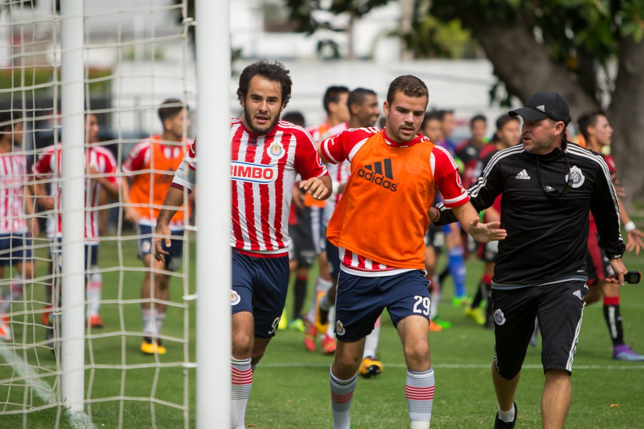 Márquez volvió a Verde Valle para intentar hacer su debut con el primer equipo.