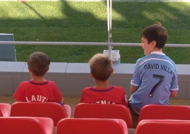 Óliver Torres, seguidor del Atlético de Madrid y de NYCFC.