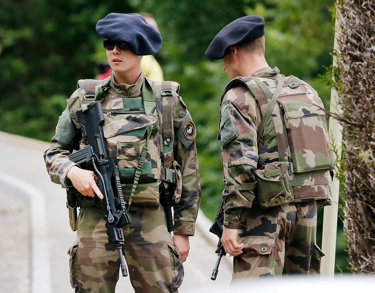 La seguridad en las ciudades sedes de Francia.