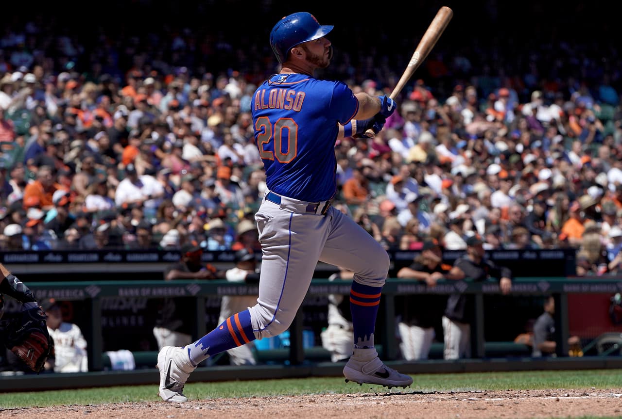 Alonso logra récord en triunfo de Mets sobre Giants