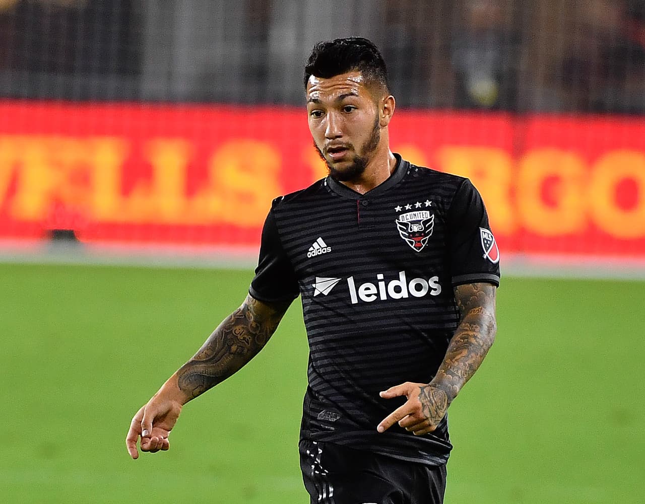 Luciano Acosta tuvo una noche mágica el domingo, cuando marcó 2 de los goles de D.C. United, que se impuso por 3-1 a Atlanta United. (USA Today Images)